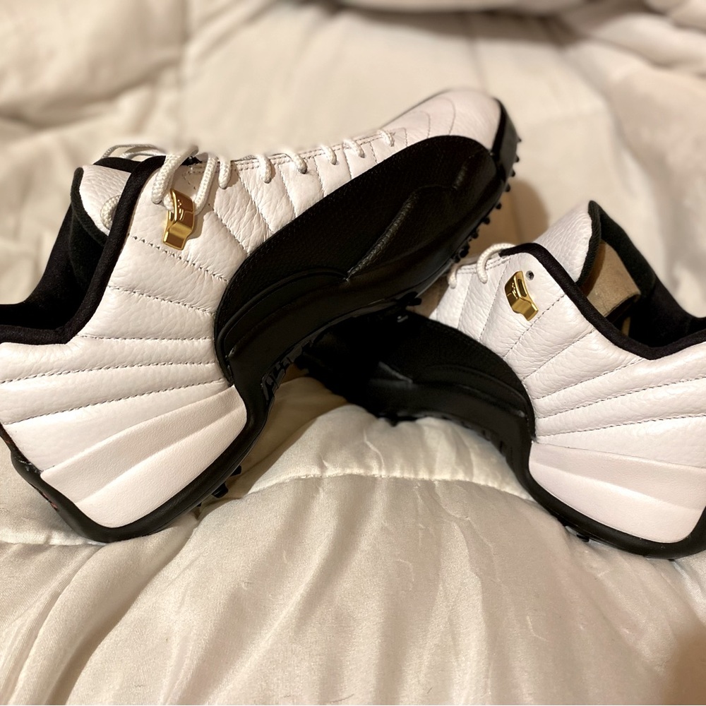 Air Jordan 12 Low Taxi Golf Shoes